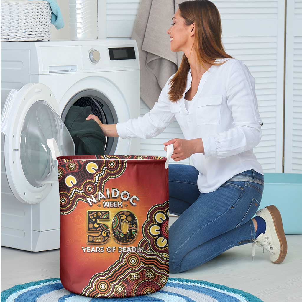 Australia Indigenous NAIDOC Week 2026 Laundry Basket 50 Years Of Deadly