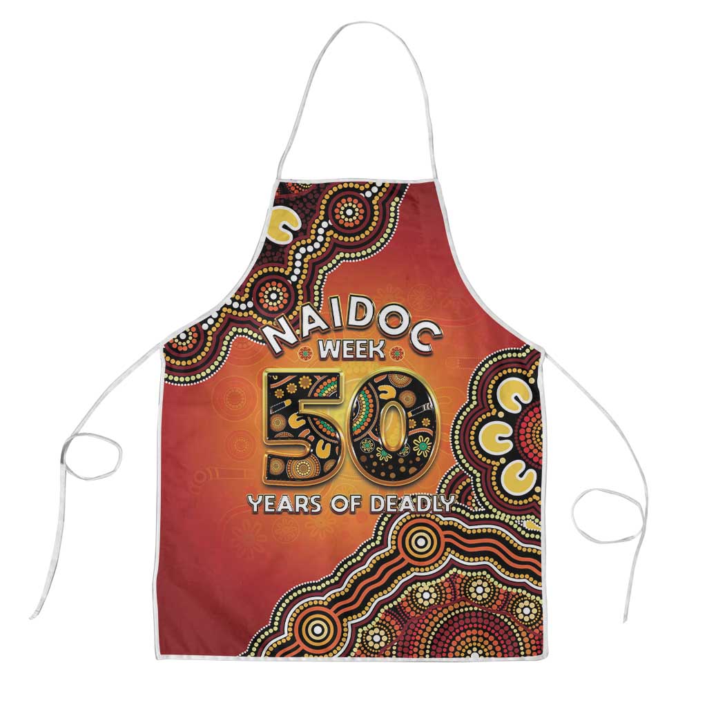 Australia Indigenous NAIDOC Week 2026 Apron 50 Years Of Deadly