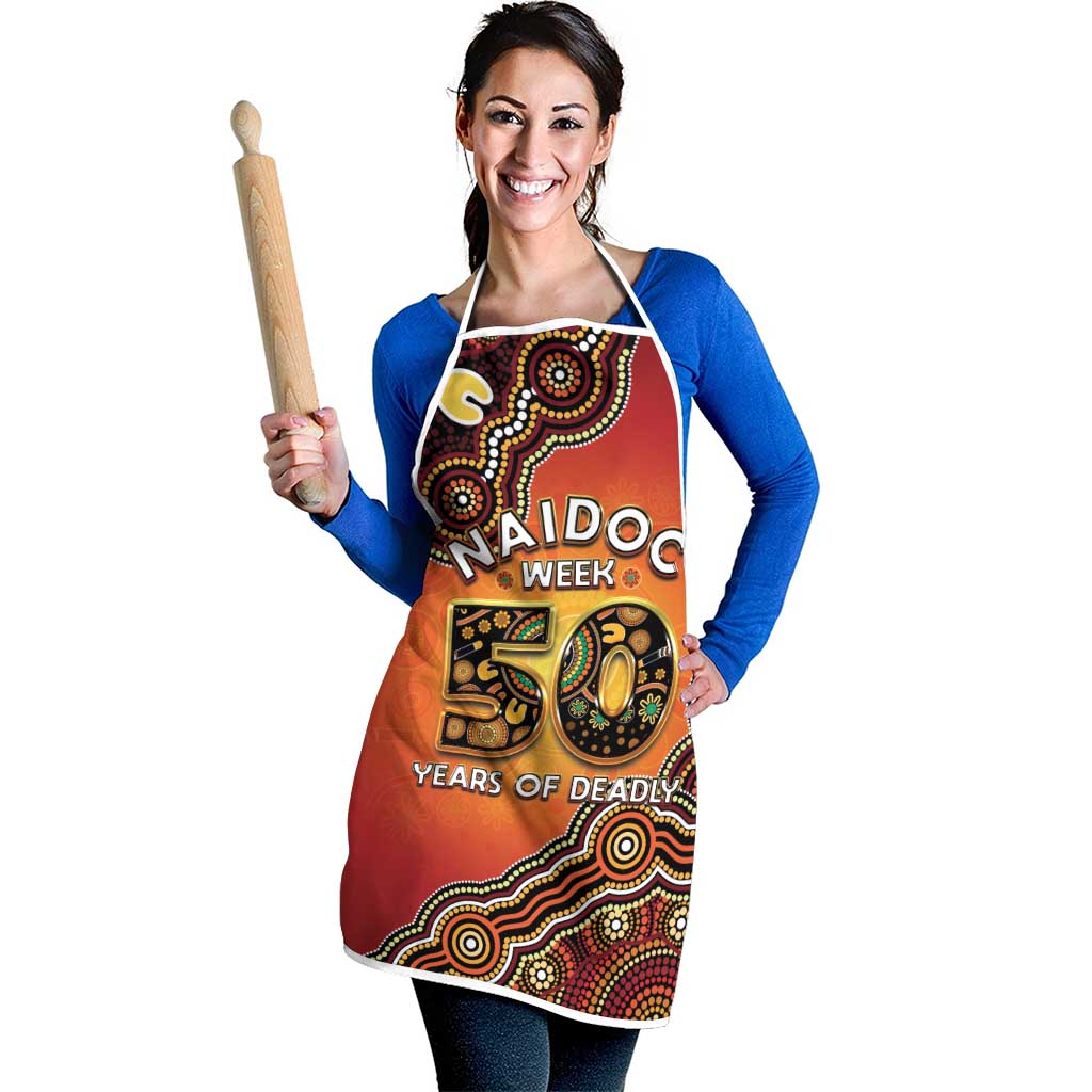 Australia Indigenous NAIDOC Week 2026 Apron 50 Years Of Deadly