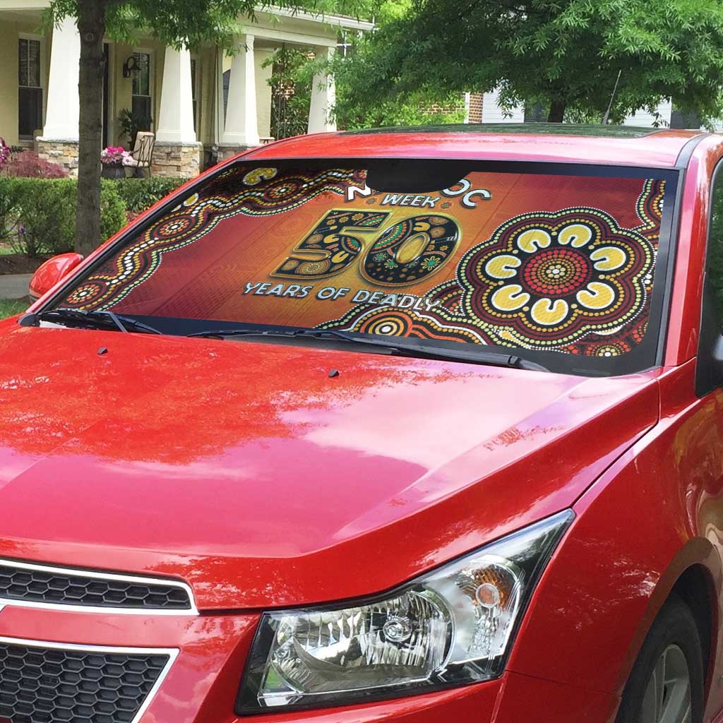 Australia Indigenous NAIDOC Week 2026 Auto Sun Shade 50 Years Of Deadly