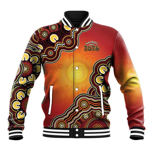 Australia Indigenous NAIDOC Week 2026 Baseball Jacket 50 Years Of Deadly