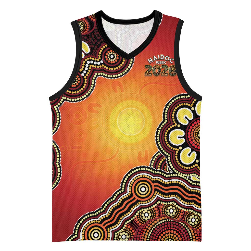 Australia Indigenous NAIDOC Week 2026 Basketball Jersey 50 Years Of Deadly