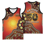 Australia Indigenous NAIDOC Week 2026 Basketball Jersey 50 Years Of Deadly