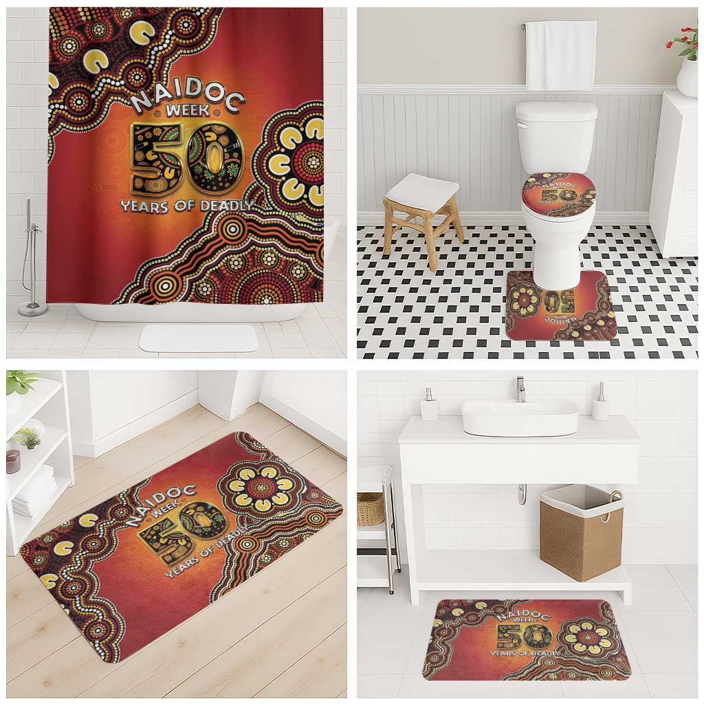 Australia Indigenous NAIDOC Week 2026 Bathroom Set 50 Years Of Deadly