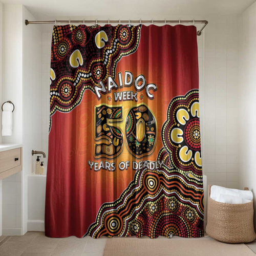 Australia Indigenous NAIDOC Week 2026 Bathroom Set 50 Years Of Deadly