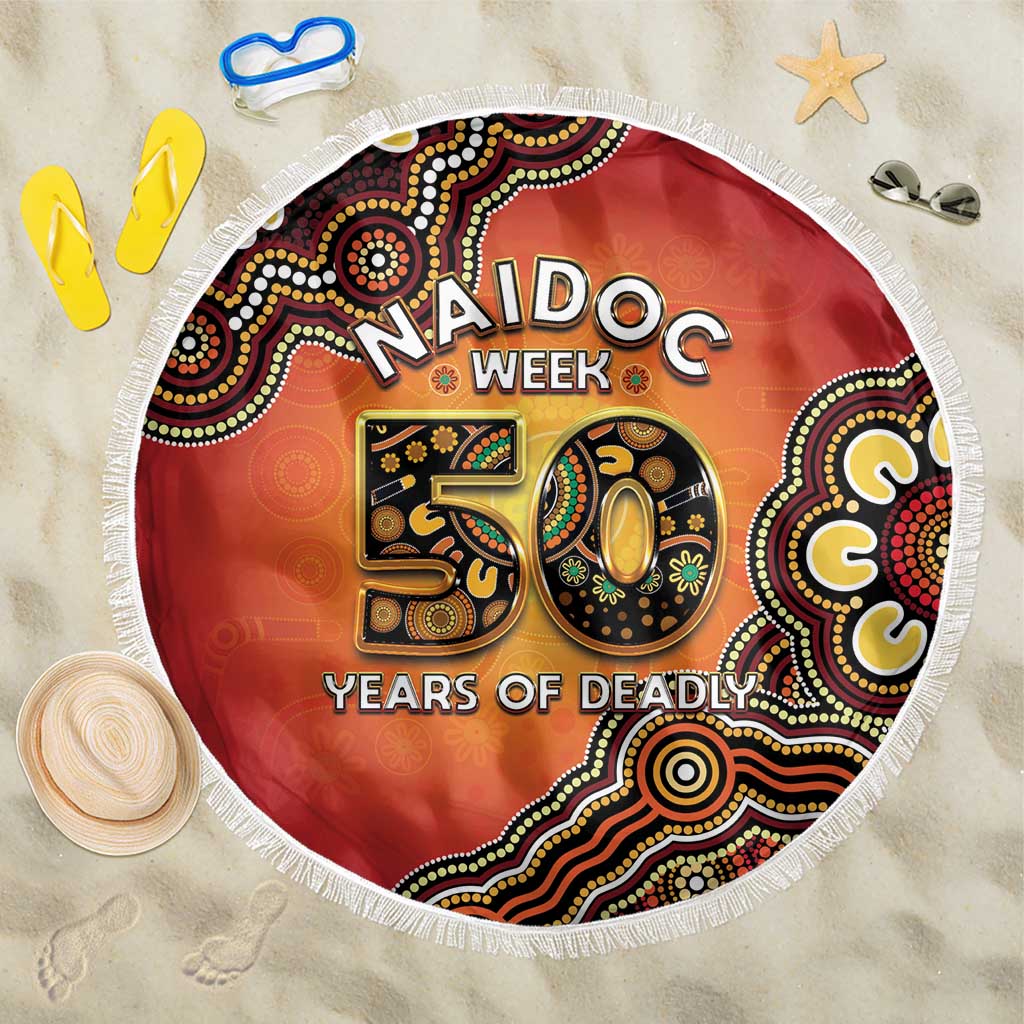 Australia Indigenous NAIDOC Week 2026 Beach Blanket 50 Years Of Deadly