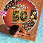 Australia Indigenous NAIDOC Week 2026 Beach Blanket 50 Years Of Deadly