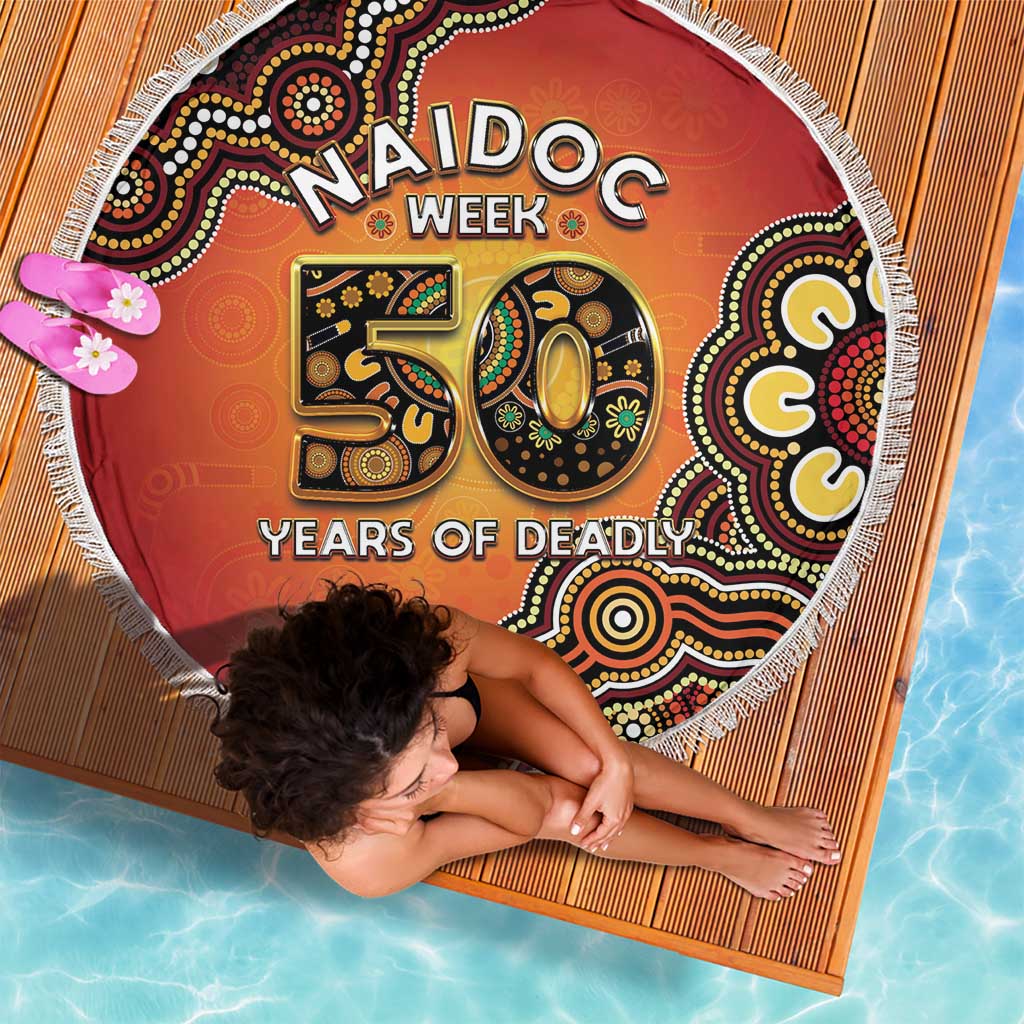 Australia Indigenous NAIDOC Week 2026 Beach Blanket 50 Years Of Deadly