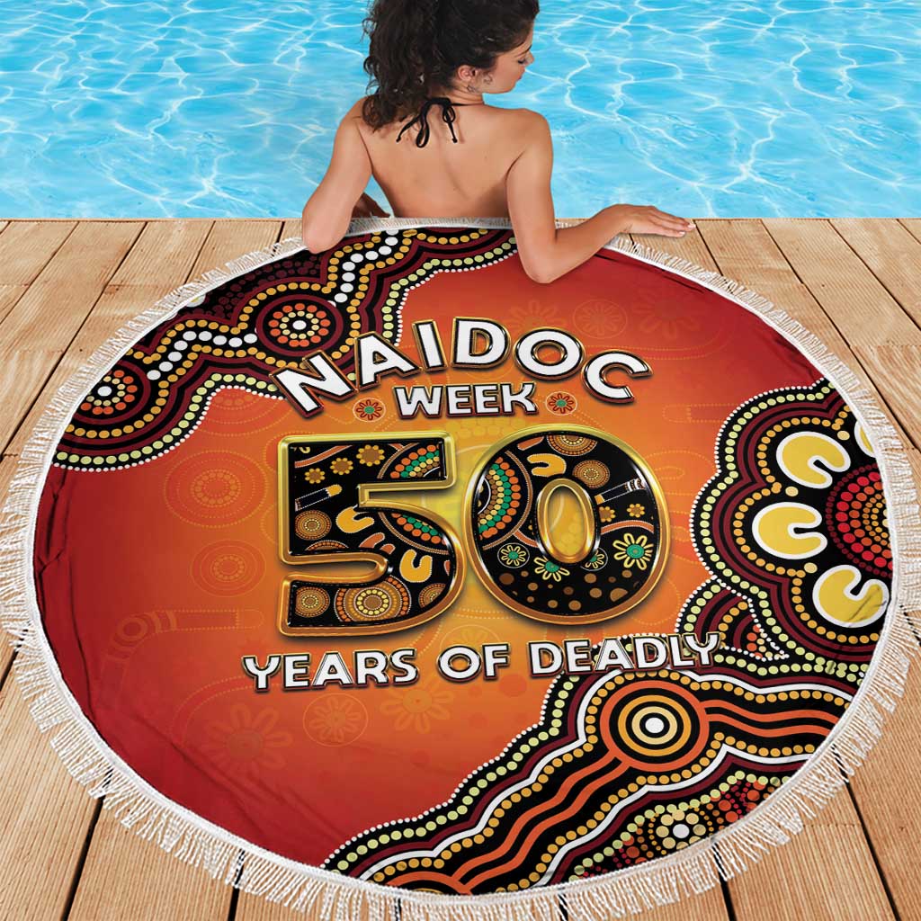 Australia Indigenous NAIDOC Week 2026 Beach Blanket 50 Years Of Deadly