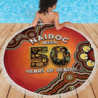 Australia Indigenous NAIDOC Week 2026 Beach Blanket 50 Years Of Deadly