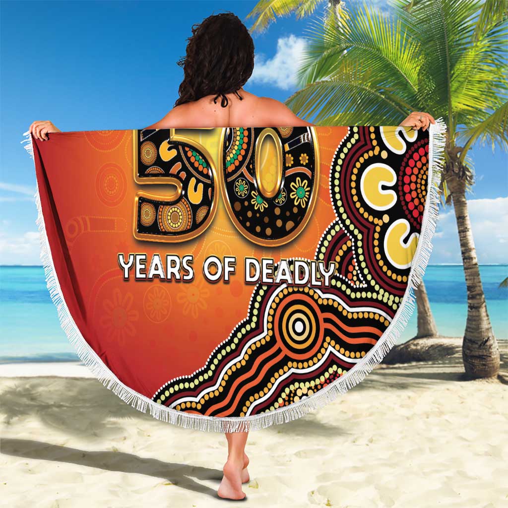 Australia Indigenous NAIDOC Week 2026 Beach Blanket 50 Years Of Deadly