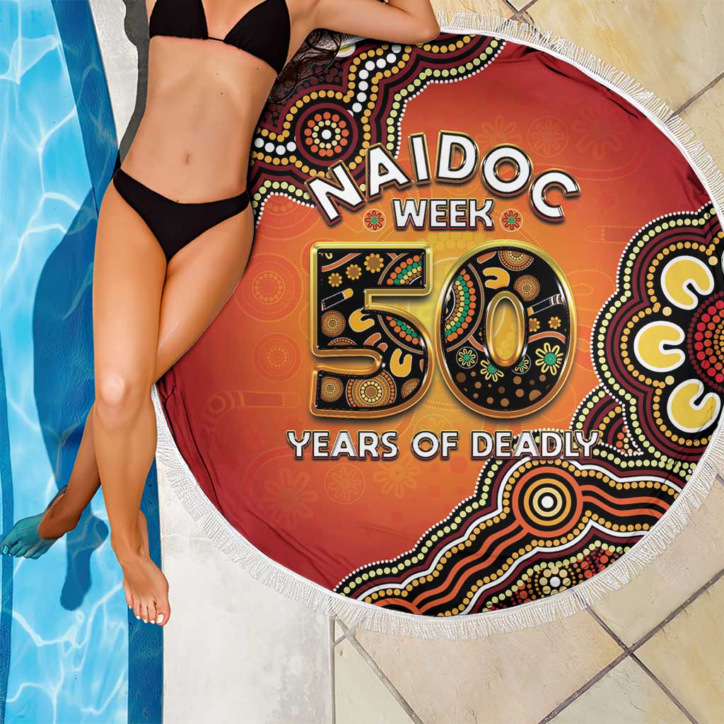 Australia Indigenous NAIDOC Week 2026 Beach Blanket 50 Years Of Deadly