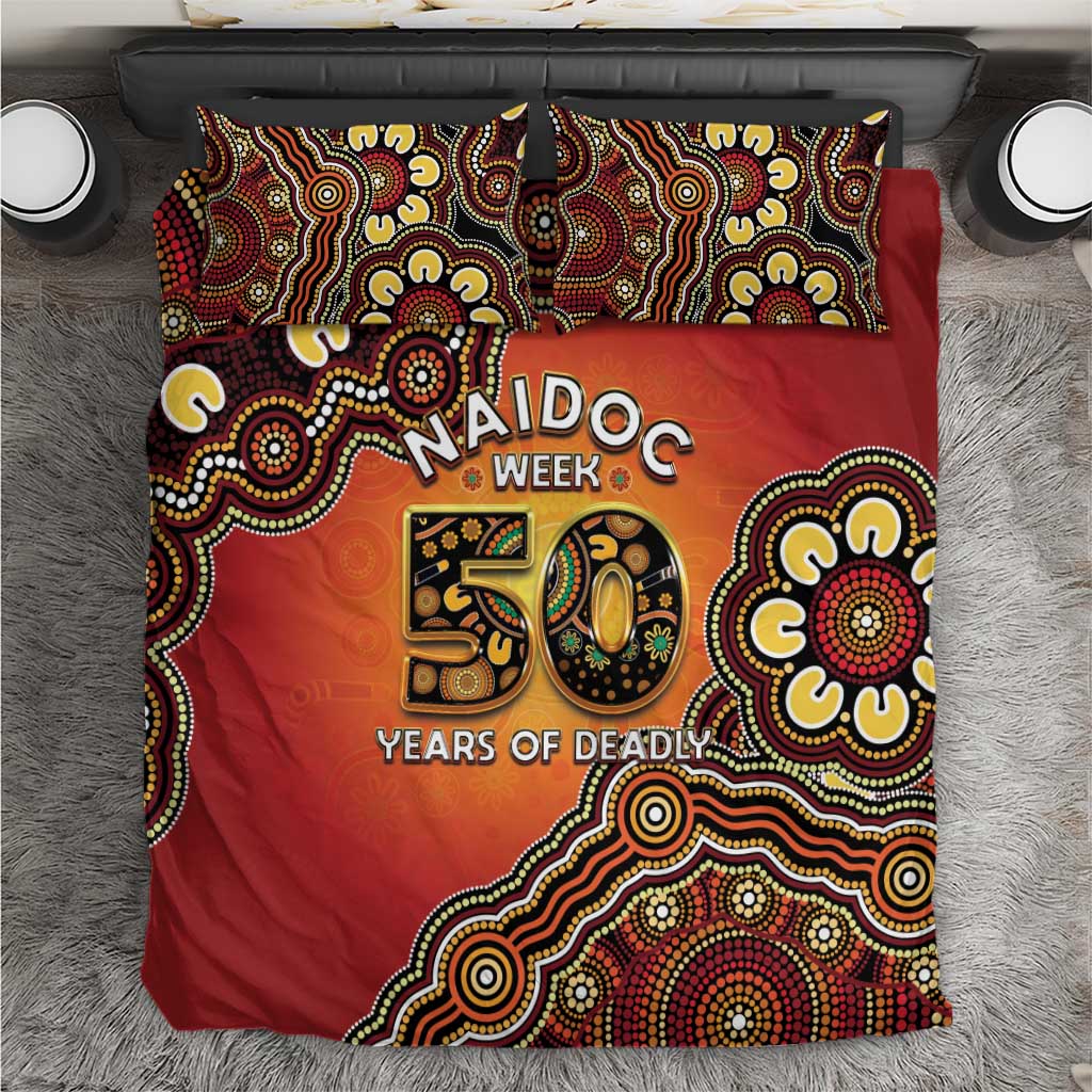 Australia Indigenous NAIDOC Week 2026 Bedding Set 50 Years Of Deadly