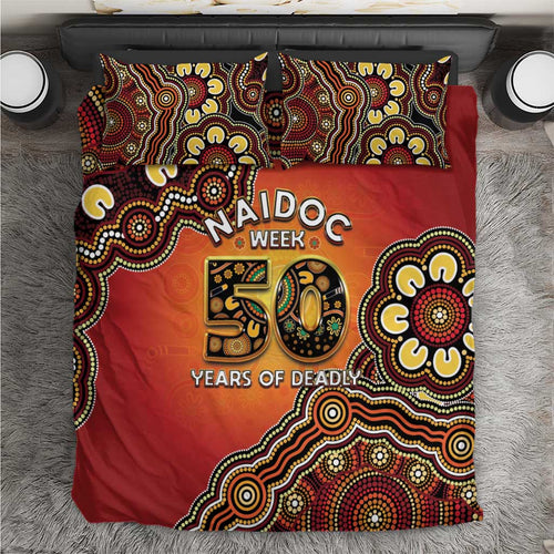 Australia Indigenous NAIDOC Week 2026 Bedding Set 50 Years Of Deadly
