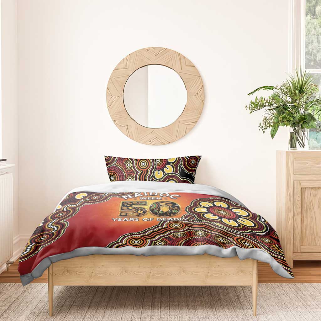 Australia Indigenous NAIDOC Week 2026 Bedding Set 50 Years Of Deadly