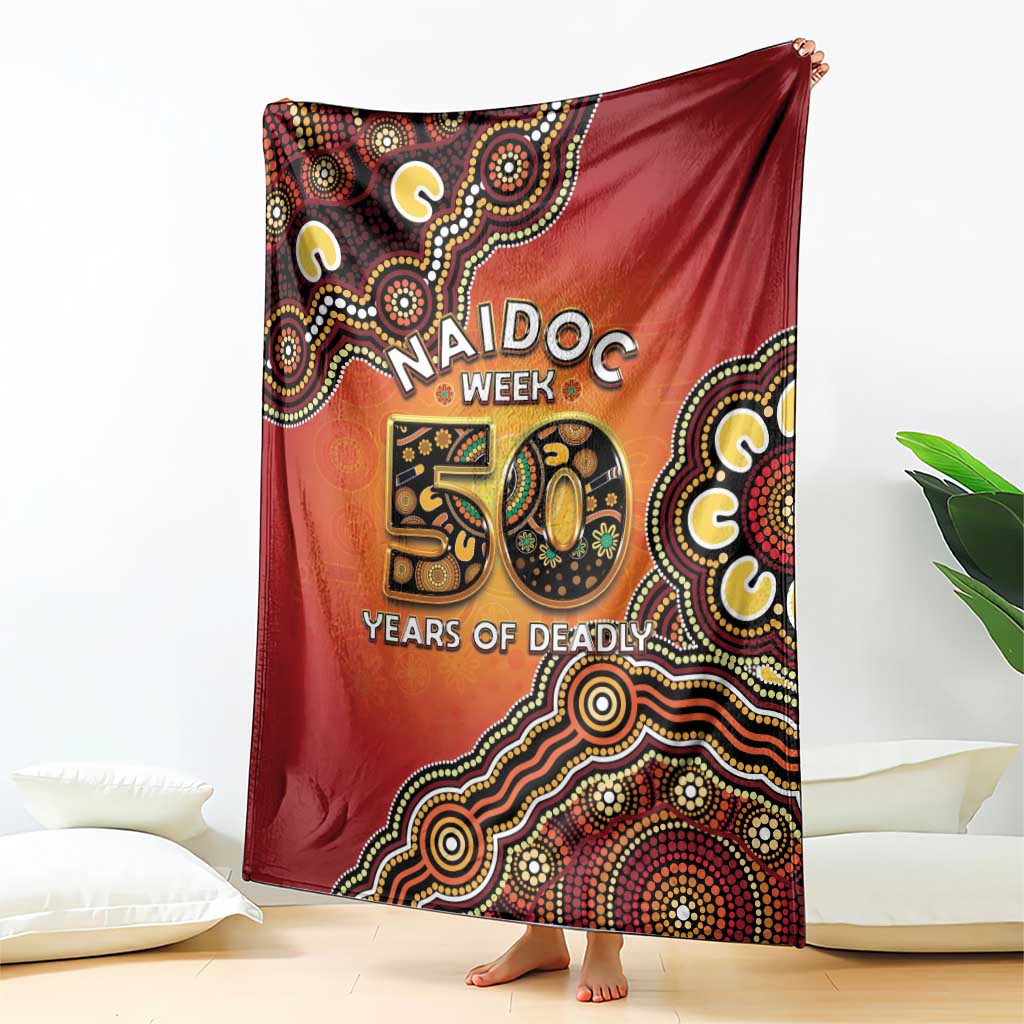 Australia Indigenous NAIDOC Week 2026 Blanket 50 Years Of Deadly