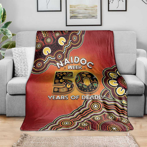 Australia Indigenous NAIDOC Week 2026 Blanket 50 Years Of Deadly