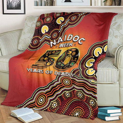 Australia Indigenous NAIDOC Week 2026 Blanket 50 Years Of Deadly