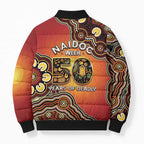 Australia Indigenous NAIDOC Week 2026 Bomber Puffer Jacket 50 Years Of Deadly