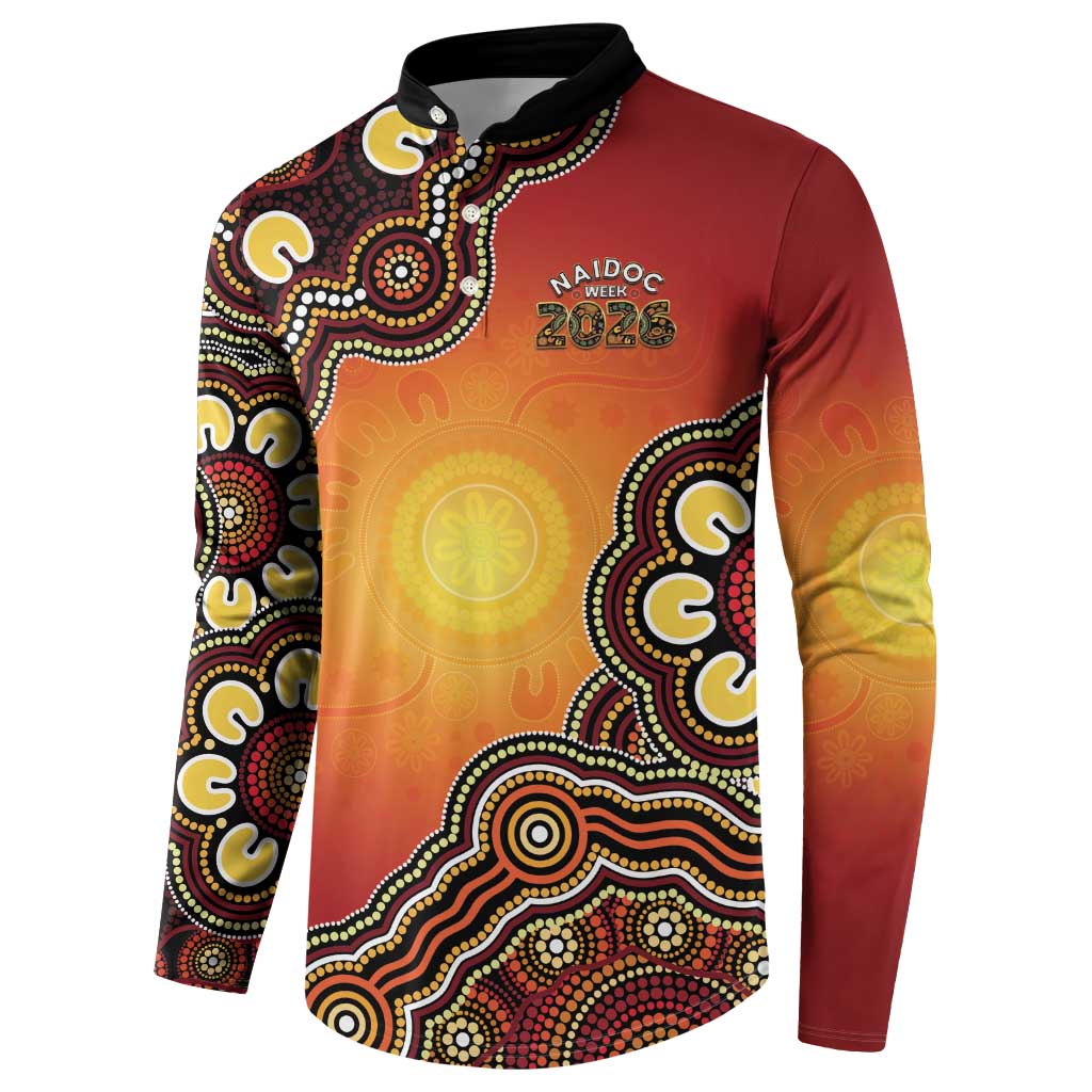 Australia Indigenous NAIDOC Week 2026 Button Sweatshirt 50 Years Of Deadly