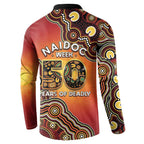 Australia Indigenous NAIDOC Week 2026 Button Sweatshirt 50 Years Of Deadly