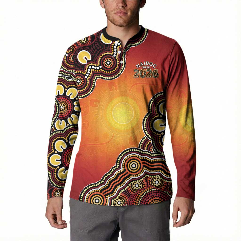 Australia Indigenous NAIDOC Week 2026 Button Sweatshirt 50 Years Of Deadly