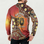 Australia Indigenous NAIDOC Week 2026 Button Sweatshirt 50 Years Of Deadly
