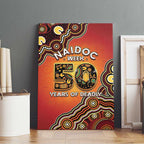 Australia Indigenous NAIDOC Week 2026 Canvas Wall Art 50 Years Of Deadly