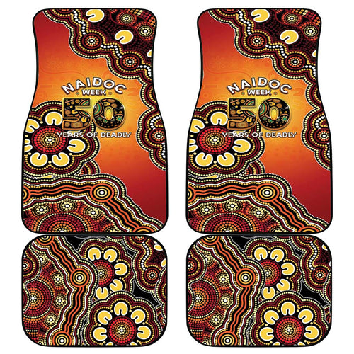 Australia Indigenous NAIDOC Week 2026 Car Mats 50 Years Of Deadly