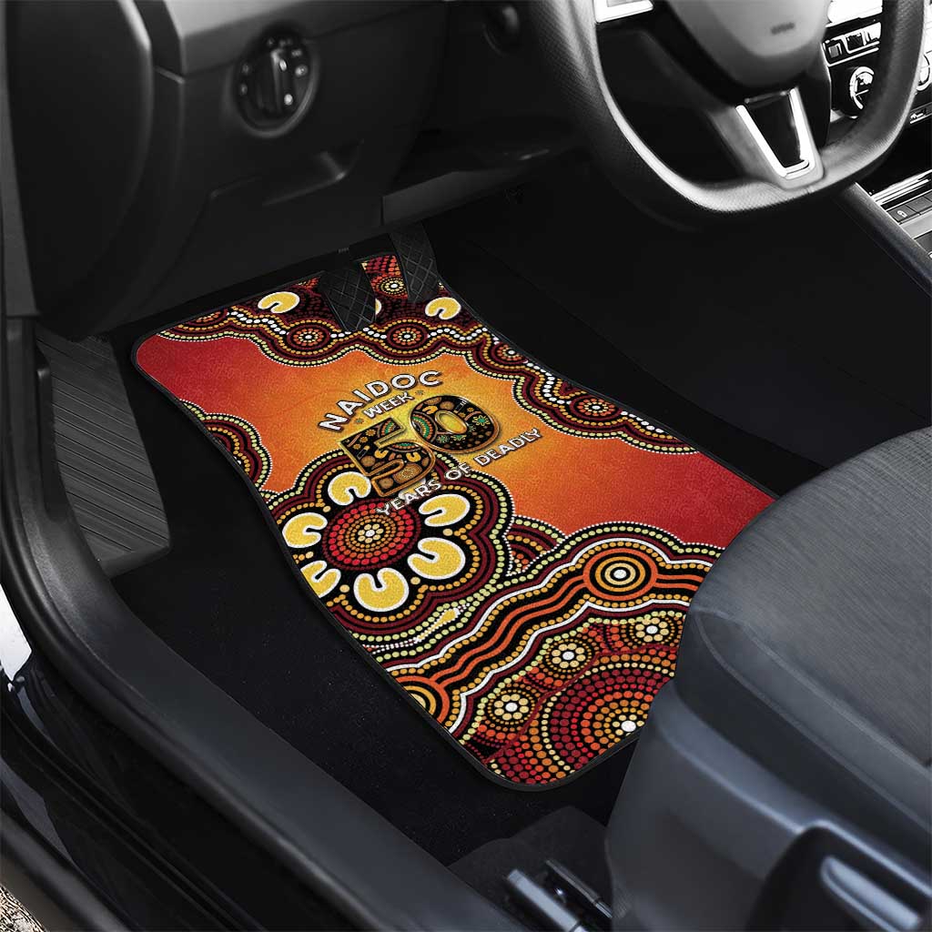 Australia Indigenous NAIDOC Week 2026 Car Mats 50 Years Of Deadly