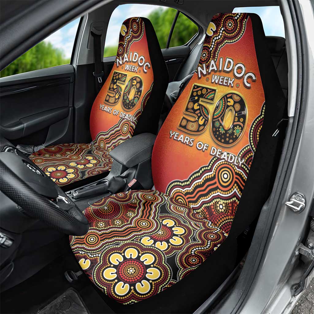 Australia Indigenous NAIDOC Week 2026 Car Seat Cover 50 Years Of Deadly