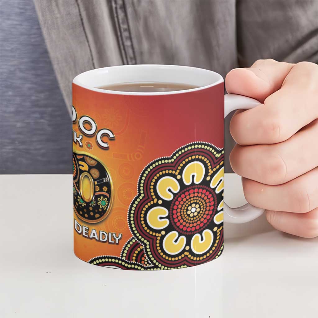 Australia Indigenous NAIDOC Week 2026 Ceramic Mug 50 Years Of Deadly