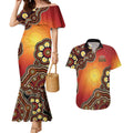 Australia Indigenous NAIDOC Week 2026 Couples Matching Mermaid Dress and Hawaiian Shirt 50 Years Of Deadly