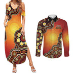 Australia Indigenous NAIDOC Week 2026 Couples Matching Summer Maxi Dress and Long Sleeve Button Shirt 50 Years Of Deadly