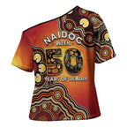 Australia Indigenous NAIDOC Week 2026 Cross Shoulder Shirt 50 Years Of Deadly