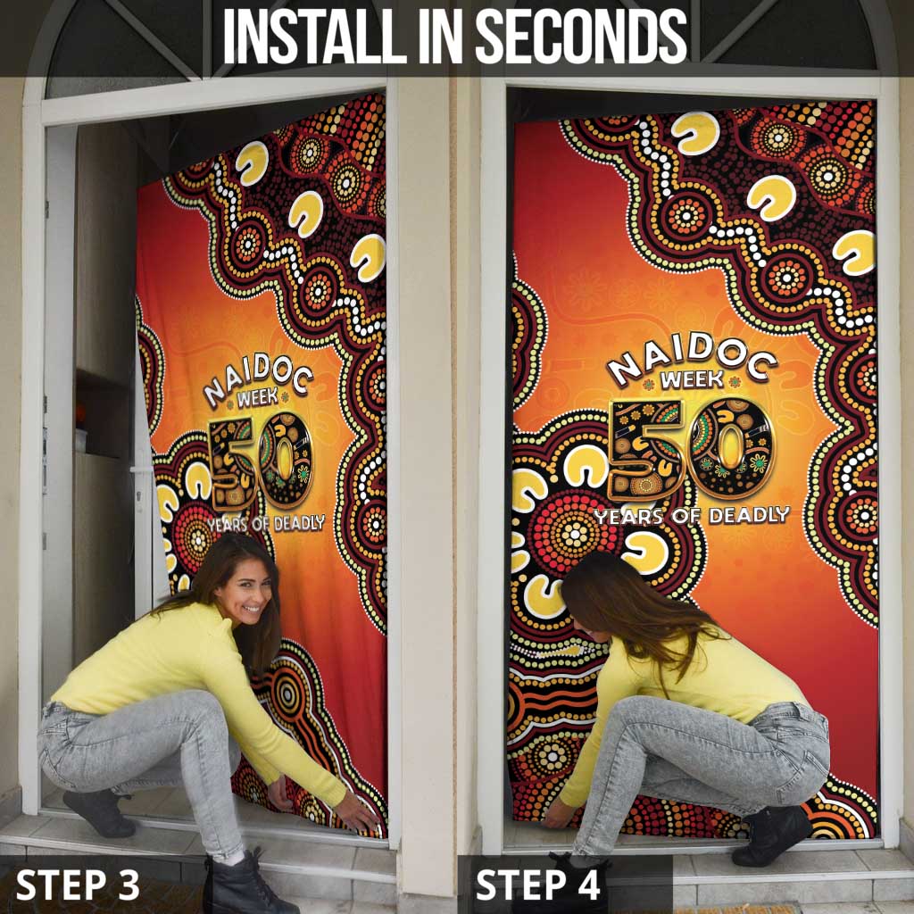 Australia Indigenous NAIDOC Week 2026 Door Cover 50 Years Of Deadly