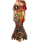 Australia Indigenous NAIDOC Week 2026 Family Matching Mermaid Dress and Hawaiian Shirt 50 Years Of Deadly
