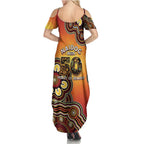 Australia Indigenous NAIDOC Week 2026 Family Matching Summer Maxi Dress and Hawaiian Shirt 50 Years Of Deadly