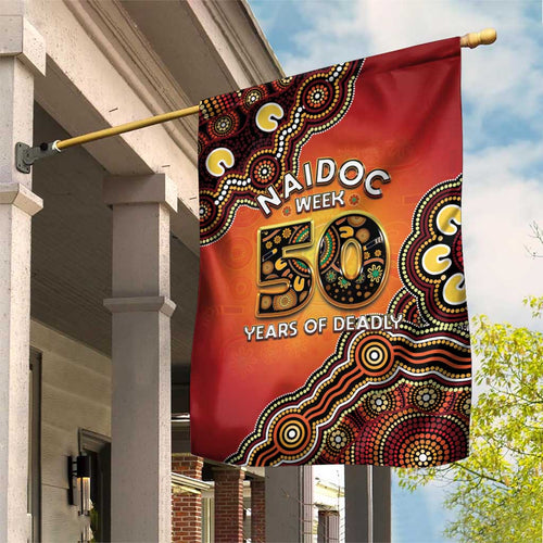 Australia Indigenous NAIDOC Week 2026 Garden Flag 50 Years Of Deadly