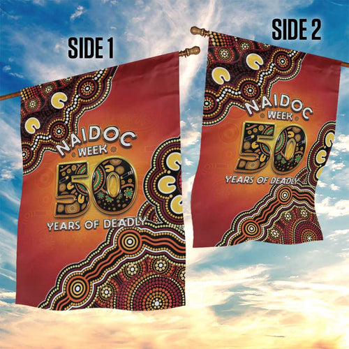 Australia Indigenous NAIDOC Week 2026 Garden Flag 50 Years Of Deadly