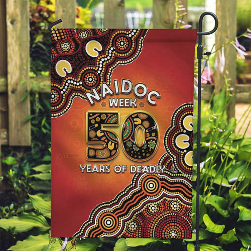 Australia Indigenous NAIDOC Week 2026 Garden Flag 50 Years Of Deadly