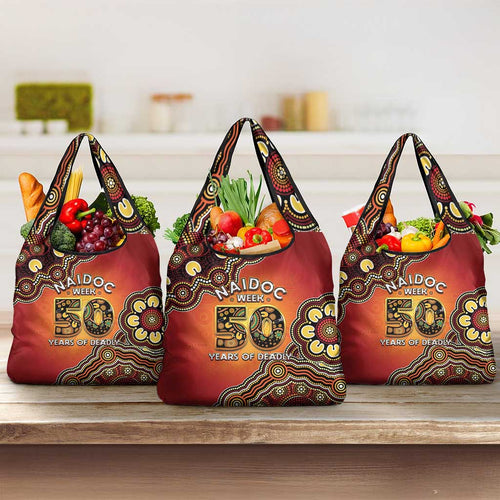 Australia Indigenous NAIDOC Week 2026 Grocery Bag 50 Years Of Deadly