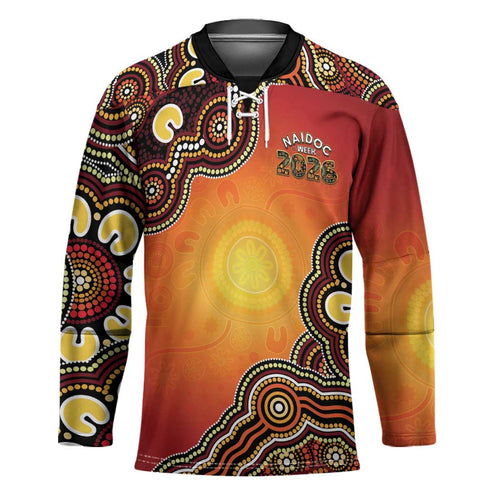 Australia Indigenous NAIDOC Week 2026 Hockey Jersey 50 Years Of Deadly
