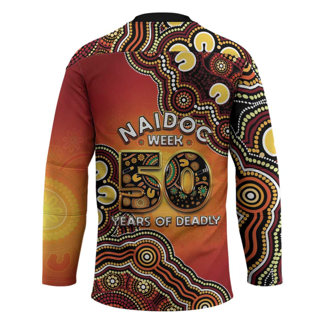 Australia Indigenous NAIDOC Week 2026 Hockey Jersey 50 Years Of Deadly