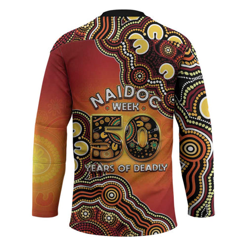 Australia Indigenous NAIDOC Week 2026 Hockey Jersey 50 Years Of Deadly