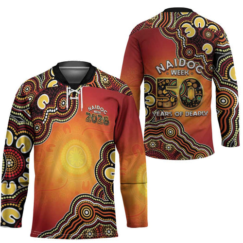 Australia Indigenous NAIDOC Week 2026 Hockey Jersey 50 Years Of Deadly