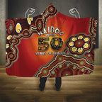 Australia Indigenous NAIDOC Week 2026 Hooded Blanket 50 Years Of Deadly