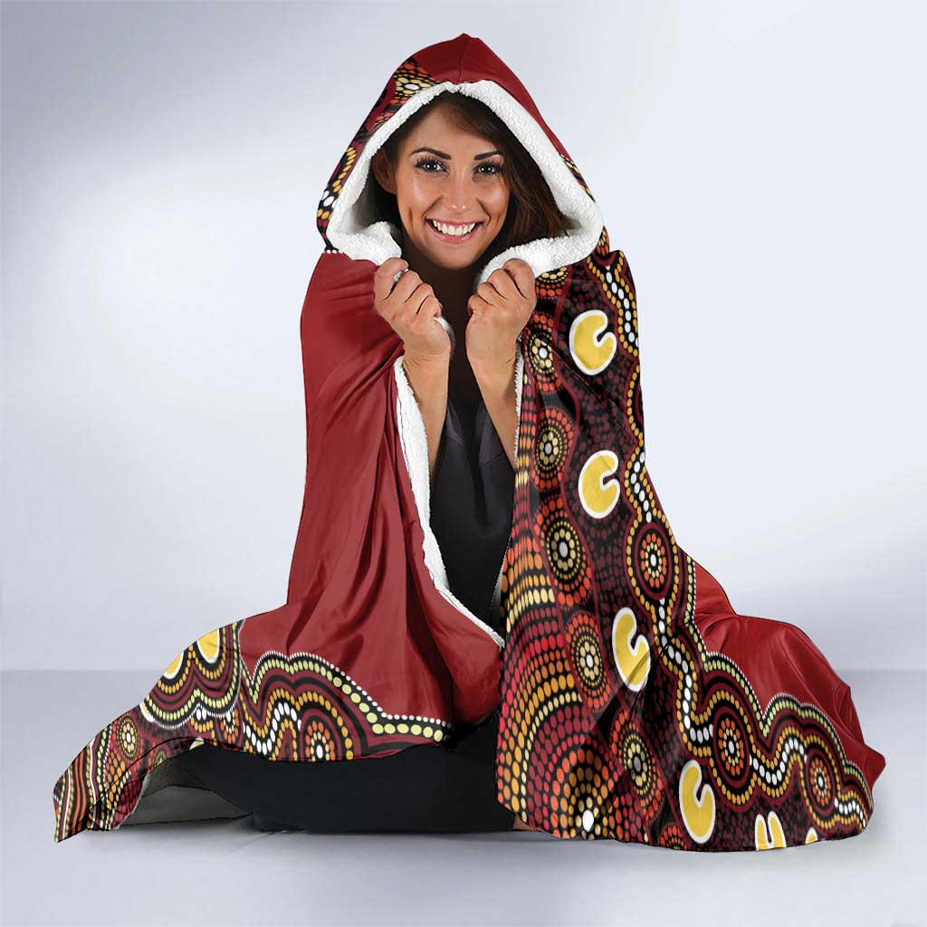Australia Indigenous NAIDOC Week 2026 Hooded Blanket 50 Years Of Deadly