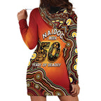 Australia Indigenous NAIDOC Week 2026 Hoodie Dress 50 Years Of Deadly