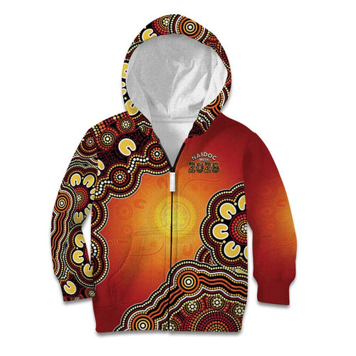 Australia Indigenous NAIDOC Week 2026 Kid Hoodie 50 Years Of Deadly